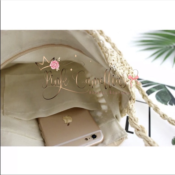 🌸Bohemian Straw Crossbody Bag - Picture 5 of 8